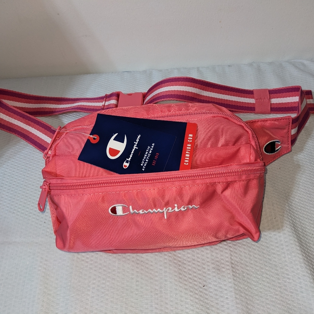 Pink Waist or Shoulder Pack Bag HOT! By Champion Boujee Vibes!